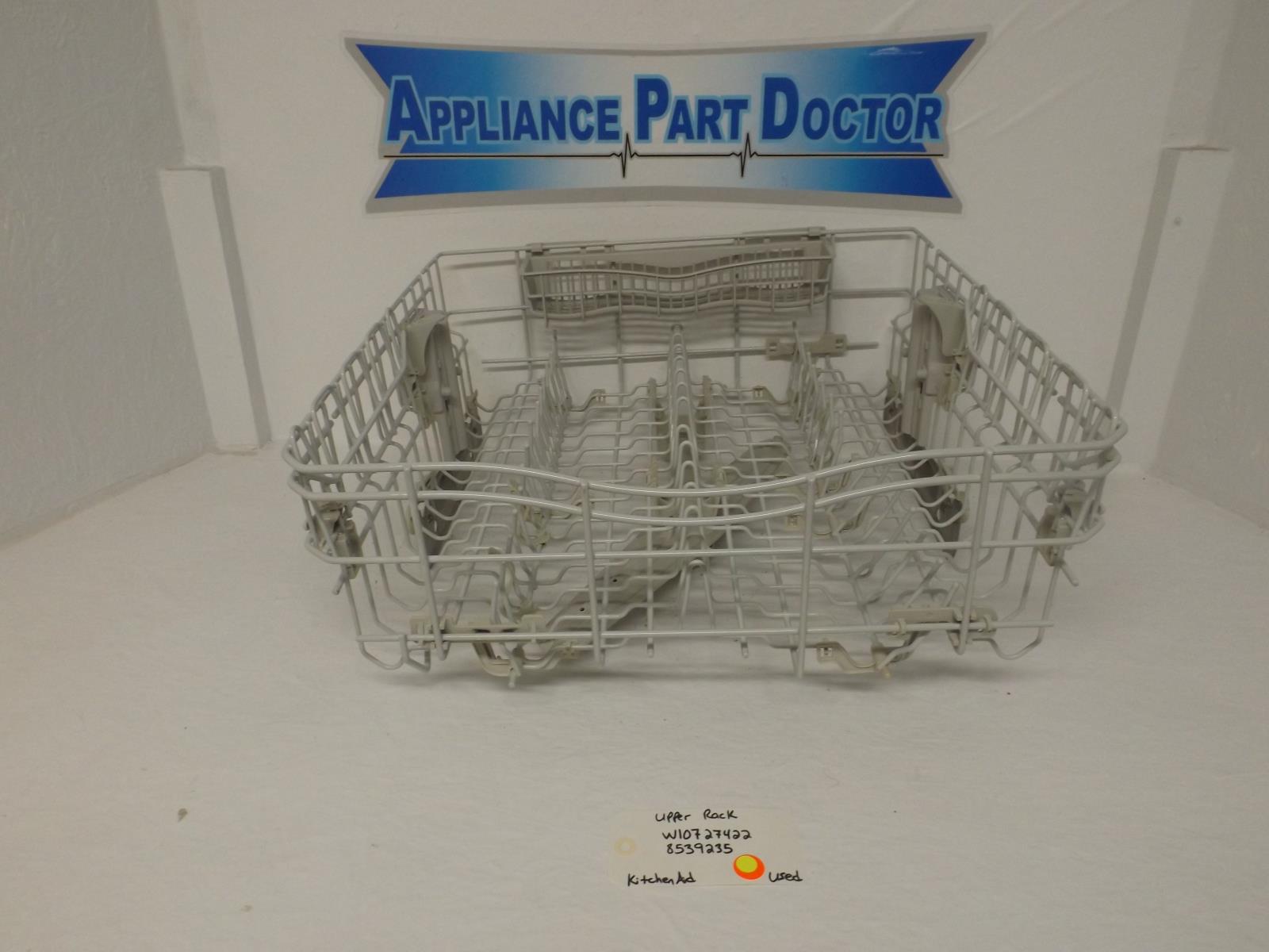 KitchenAid Dishwasher W10727422 8539235 Upper Rack Used KitchenAid Dishwasher W10727422 8539235 Upper Rack Used